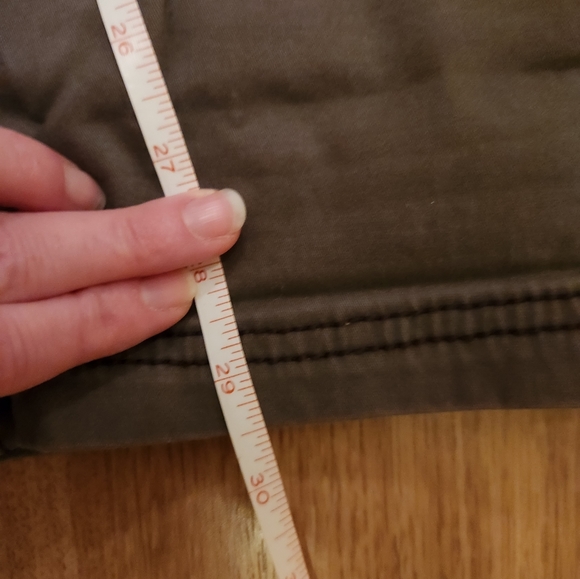 Mudd Cargo Stretch Skinny Straight Leg Khaki Pants Brown 9 - Picture 8 of 8